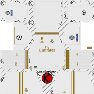 Real Madrid 2019/2020 champions league Kit - Dream League Soccer Kits