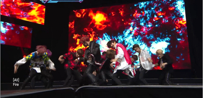 연습량 보이는 다인원 남돌의 불타오르네 커버 | 인스티즈