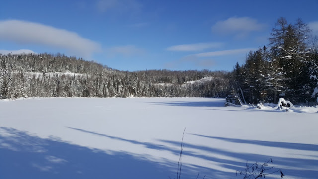 Lac sur le sentier de la Matawinie