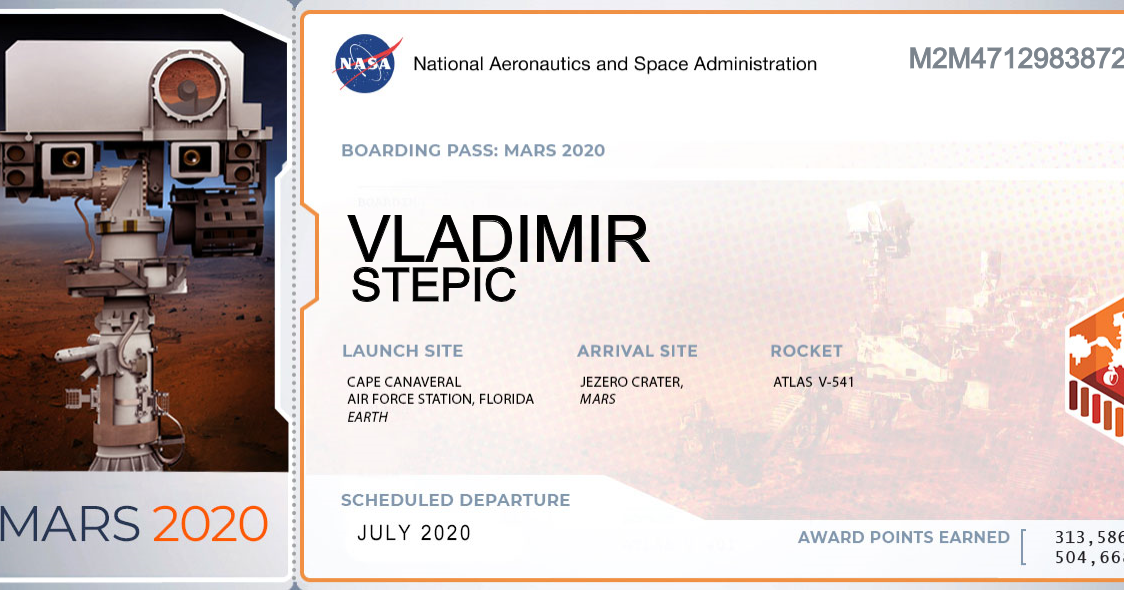 If You Experience Something Like Send Your NAME to MARS (free of