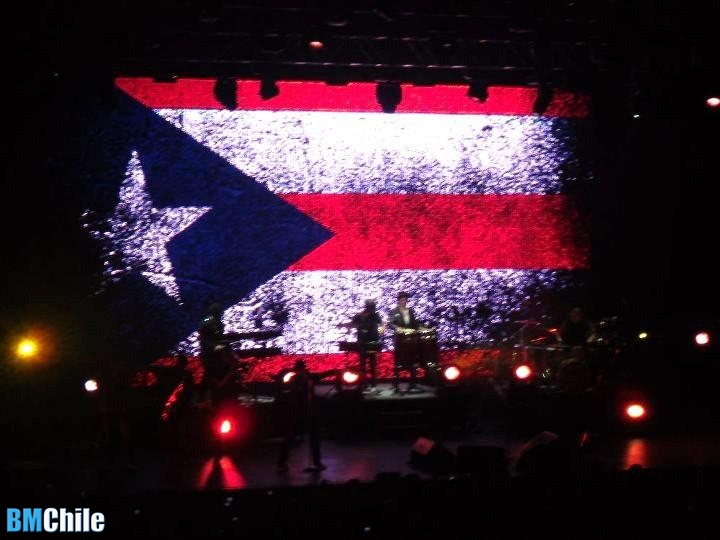 BRUNO MARS CHILE "BMChile" Bruno en el concierto de Puerto Rico