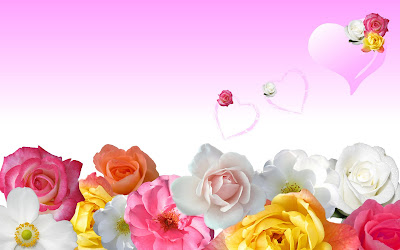 Colorful Rose Wallpaper to show your love