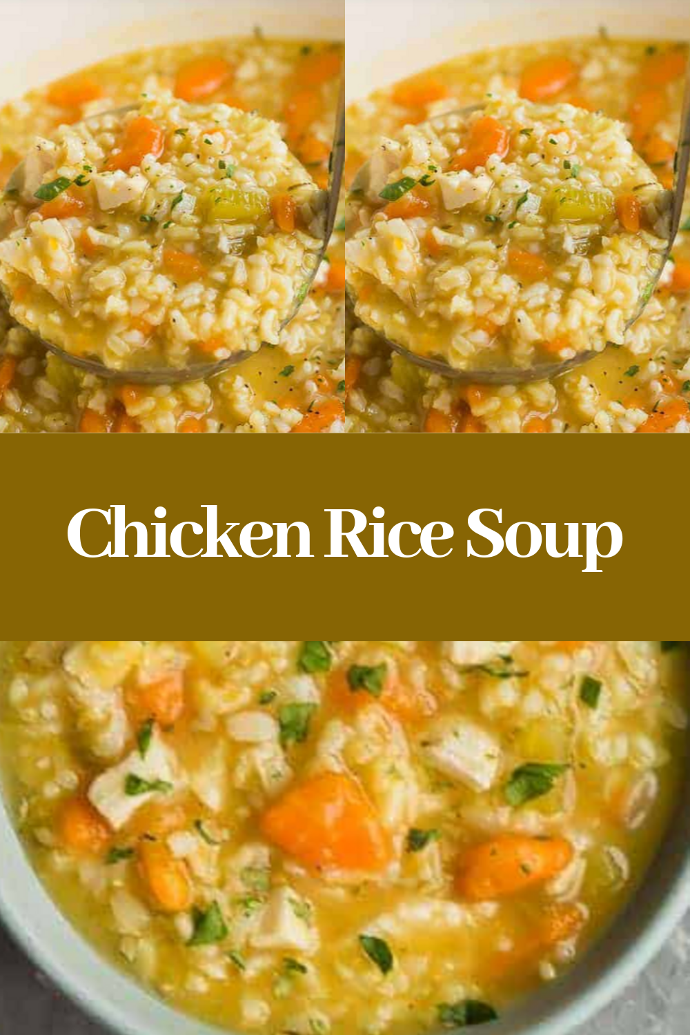 Chicken Rice Soup - Recipes Easy