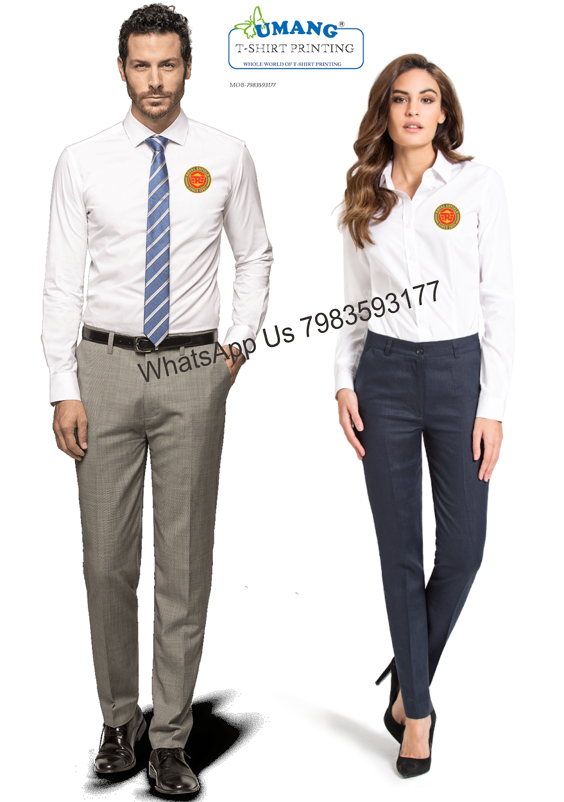 UMANG TSHIRT PRINTING Royal Enfield office Polo TShirt & uniform