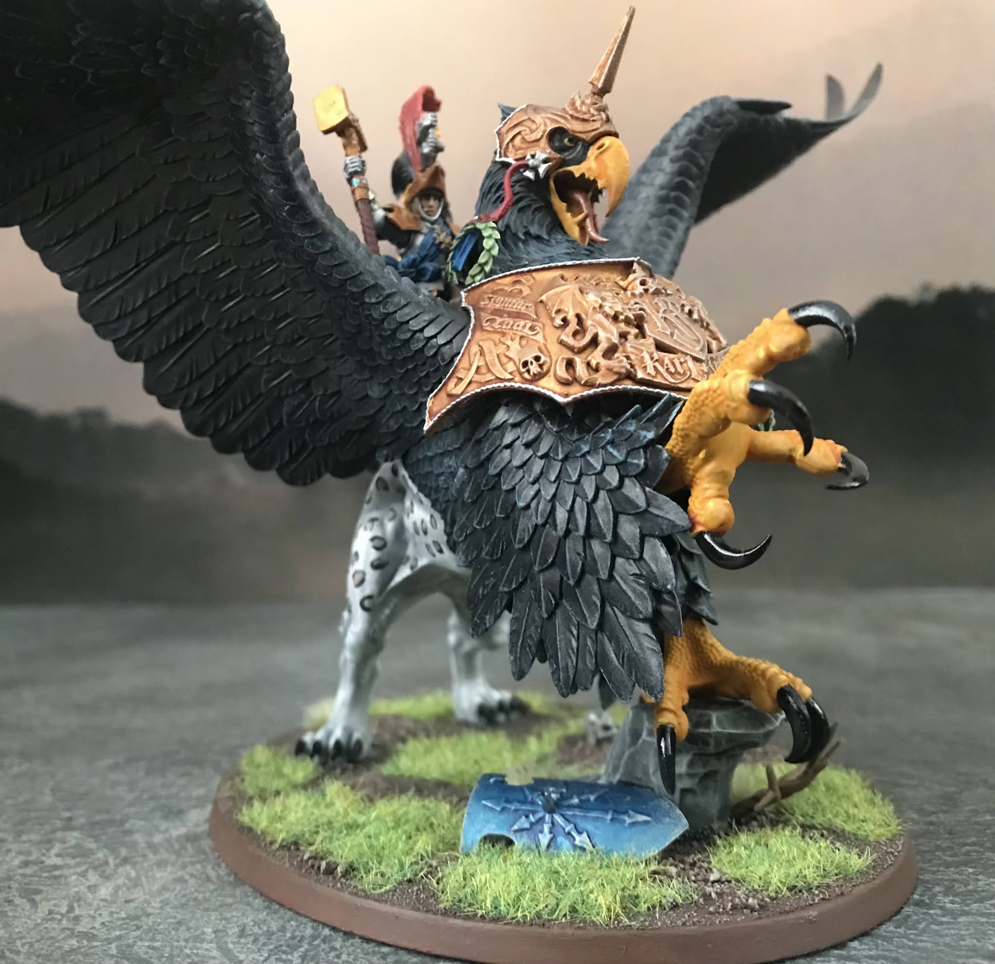 G2234 Cities of Sigmar Freeguild General on Griffon Head C 