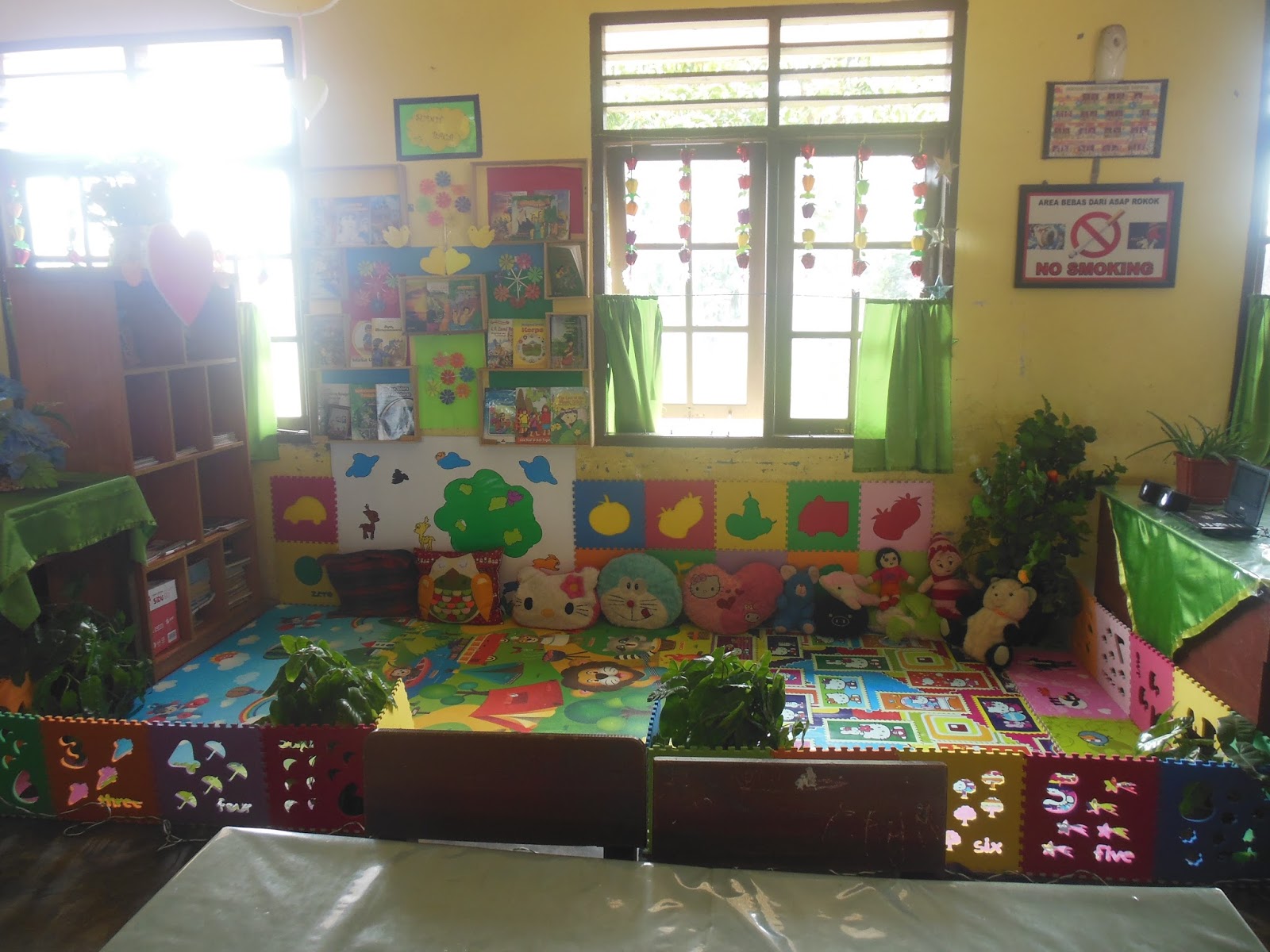 SD Negeri 003 Bintan Timur: SUDUT BACA KELAS DAN READING CORNER SEKOLAH