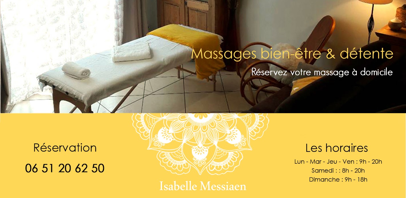 Isabelle Messiaen - massages bien-être à domicile