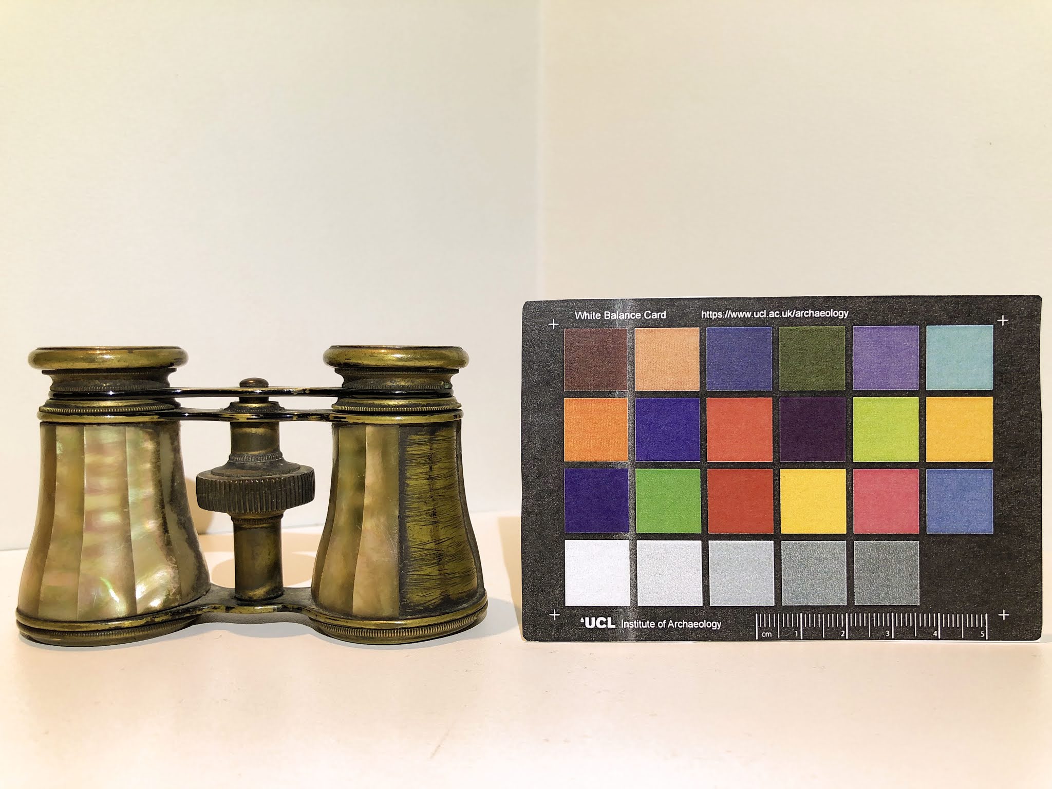 Conversations on Conservation of Cultural Heritage Opera glasses