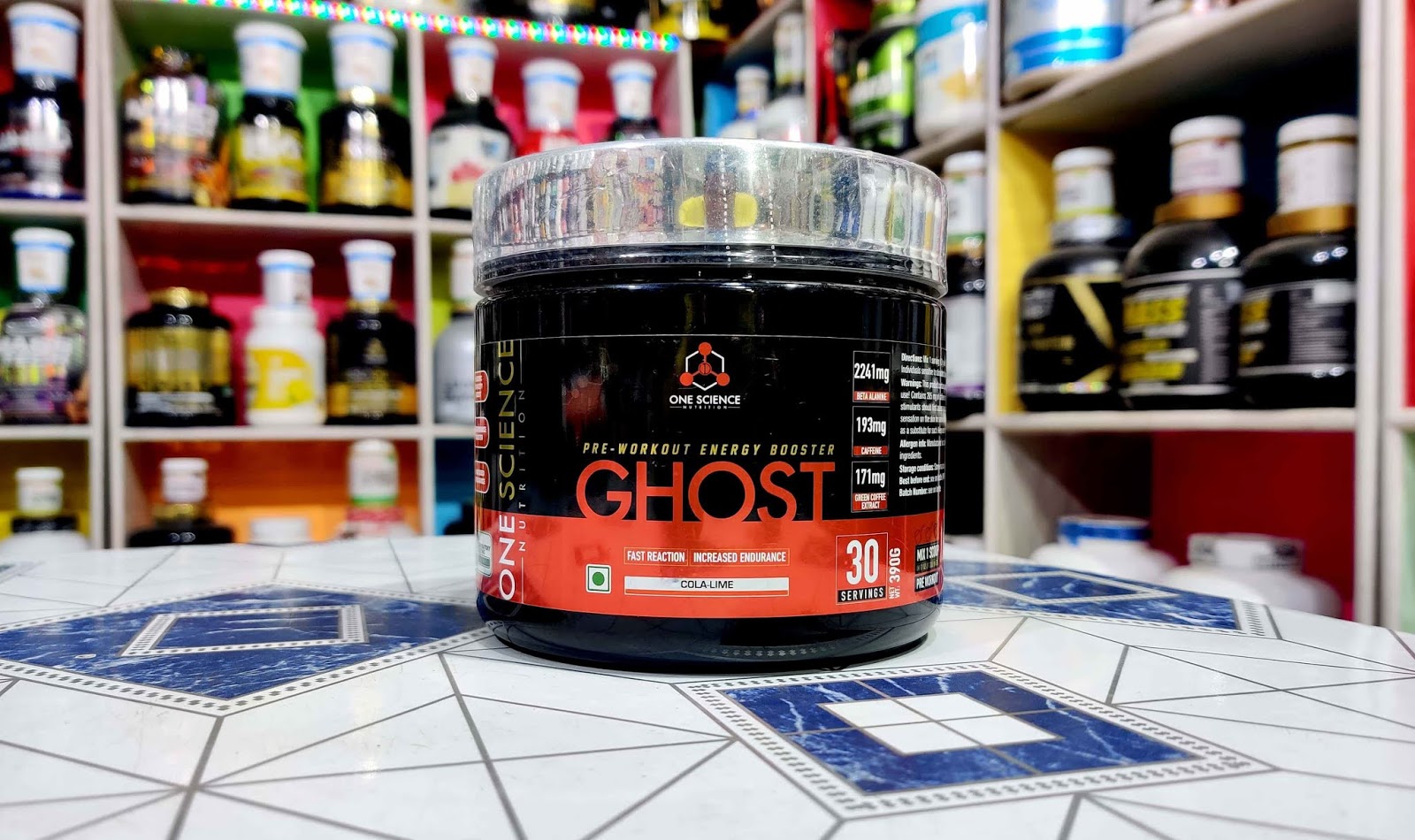 One Science GHOST PreWorkout Powder, 30 Servings - NCRFS