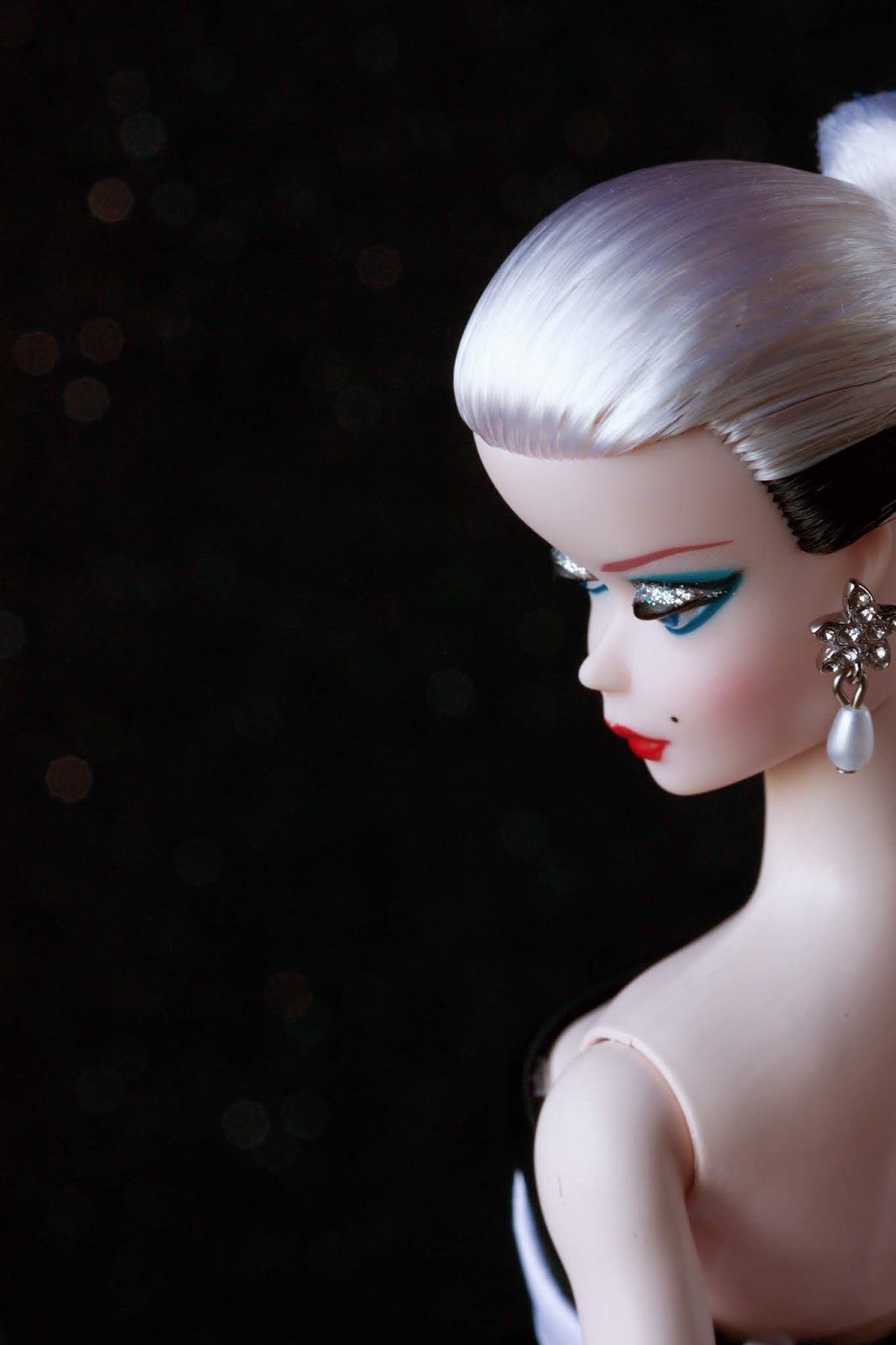 barbie black and white forever doll