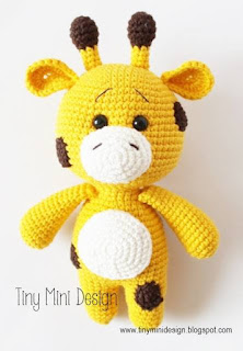 PATRON GRATIS JIRAFA AMIGURUMI 37646