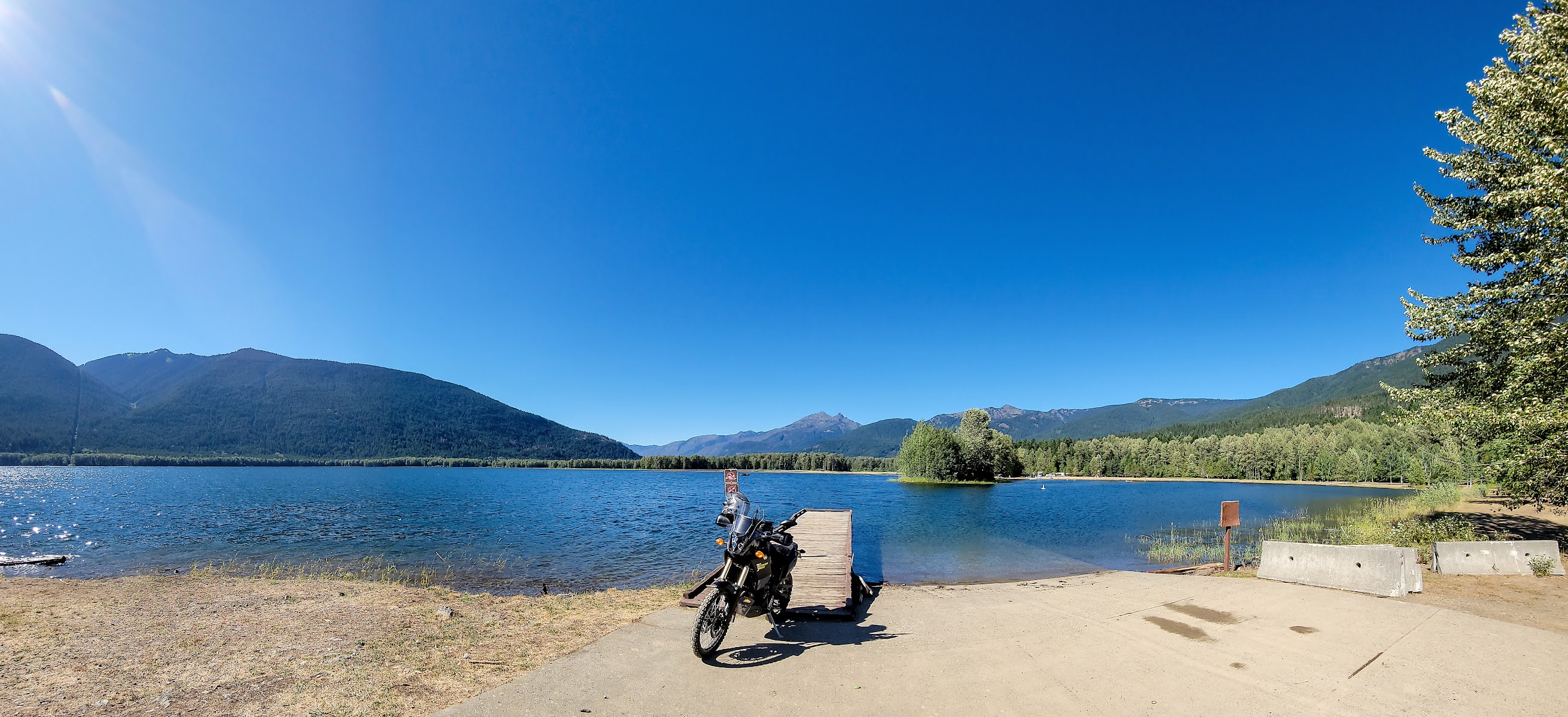 Ride Silver & Ross Lakes via SilverSkagit Road, BC, Canada