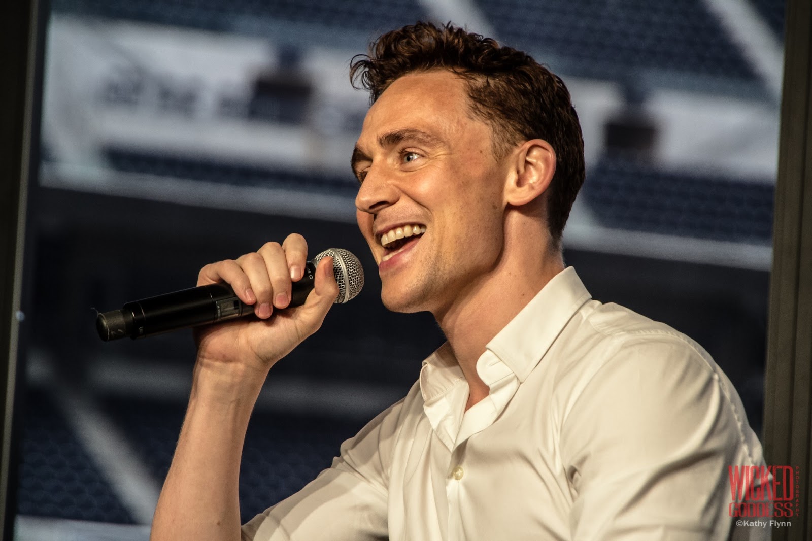 Keep Calm And Be Happy: Tom Hiddleston 2013 Comic Con
