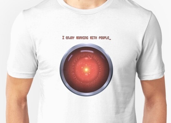 2001 Murderer A.I. loves people T-Shirt