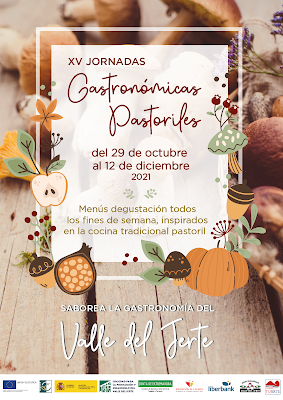 XV Jornadas Gastronómicas Pastoriles en el Valle del Jerte. 29 de octubre a 12 de diciembre