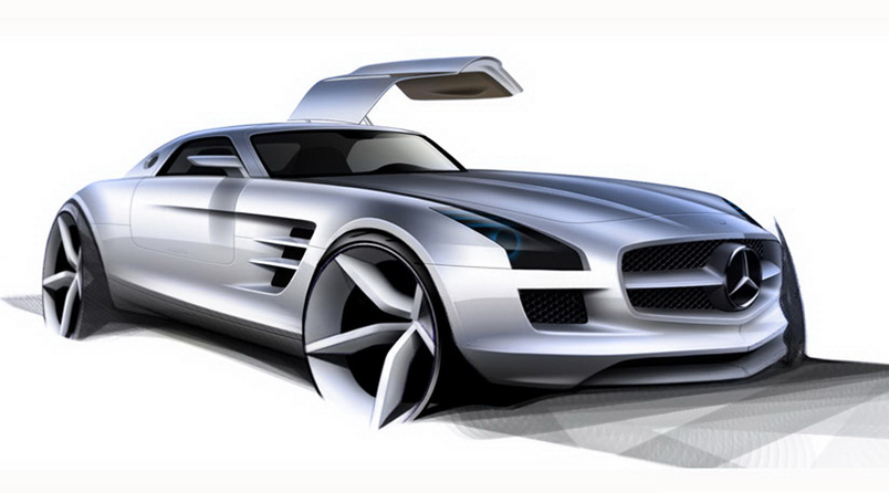 Mercedes SLS concept