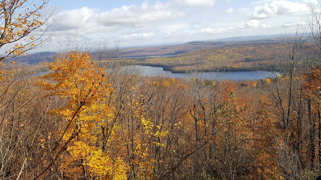 Point de vue à partir du sentier Ruisseau-David