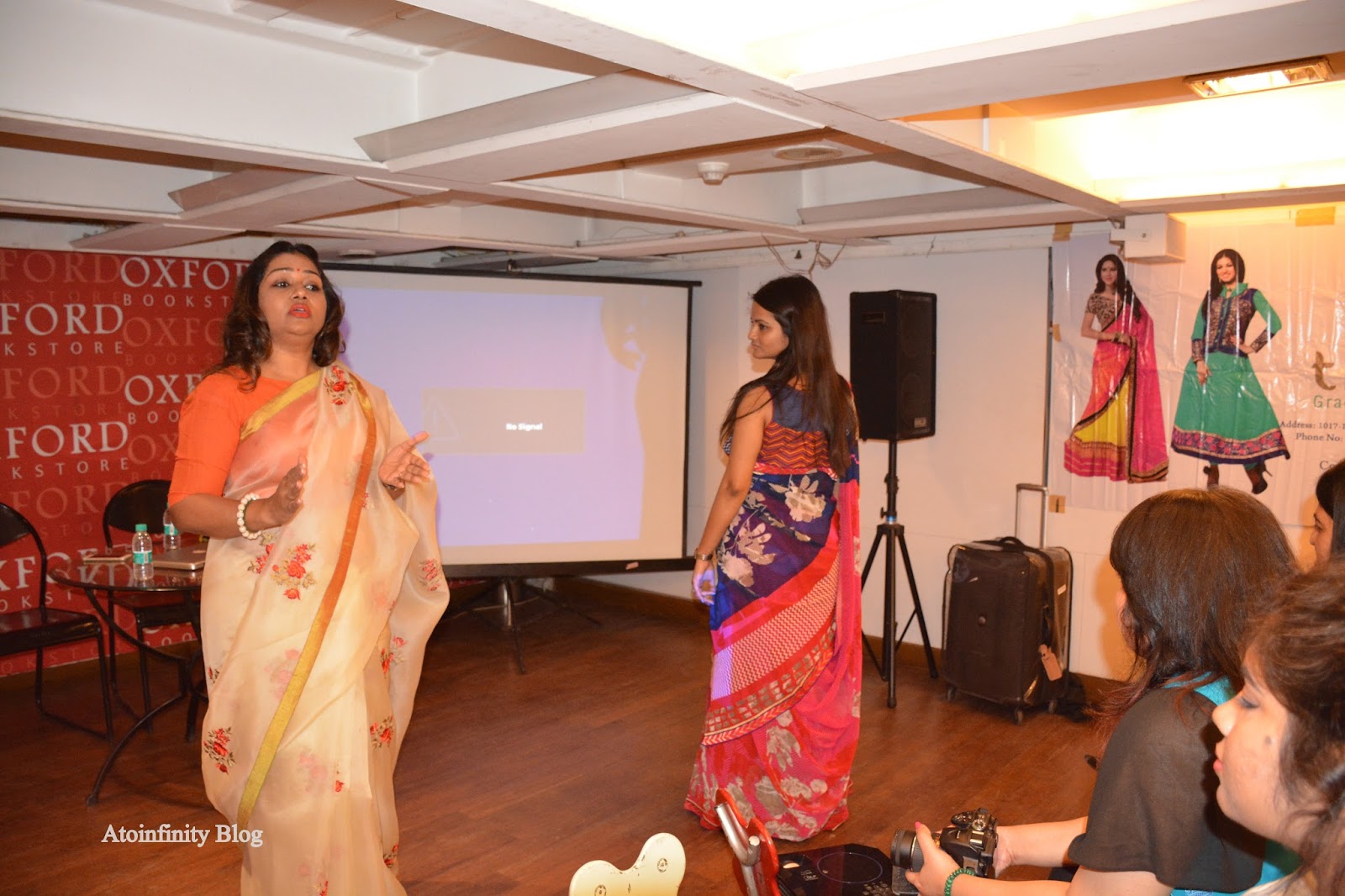 Triveni Meet and Saree Draping by Dolly JainReview