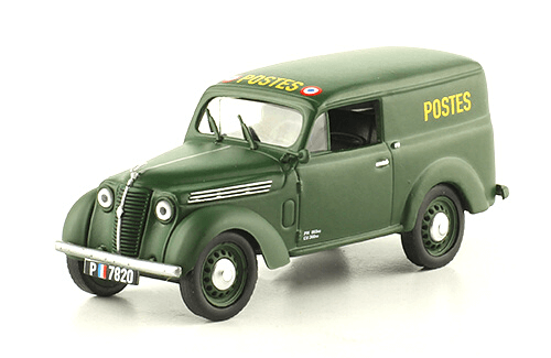 Renault Juvaquatre furgoneta, vehiculos militares de la segunda guerra mundial 1:43