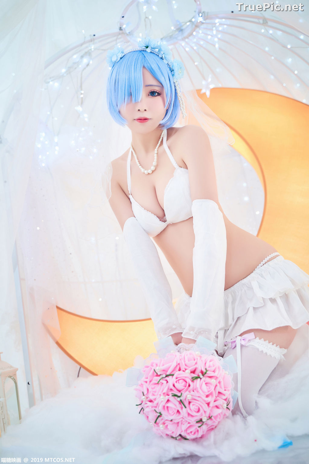 Image [MTCos] 喵糖映画 Vol.043 – Chinese Cute Model – Sexy Rem Cosplay - TruePic.net - Picture-10