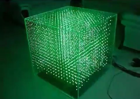 Светодиодный куб 8х8х8, интересно и красиво / Хабр