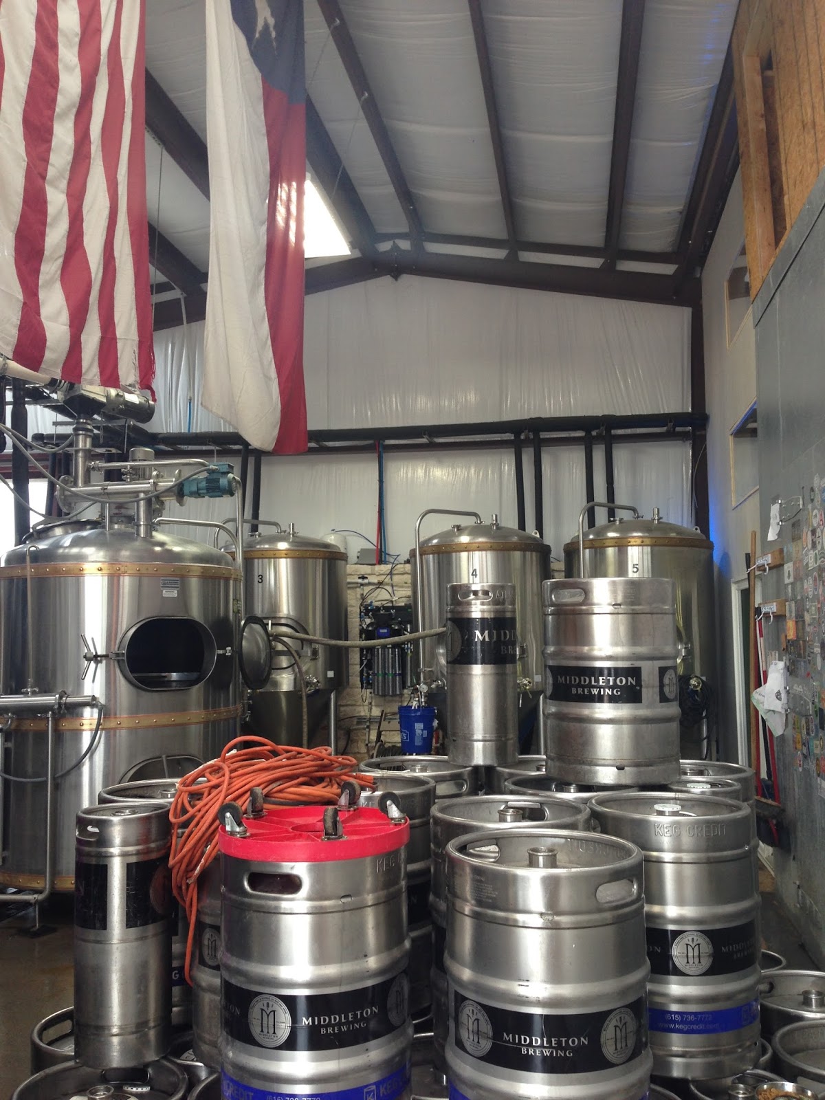 Man Up Tales of Texas BBQ™ PostBBQ craft beer at Middleton Brewing