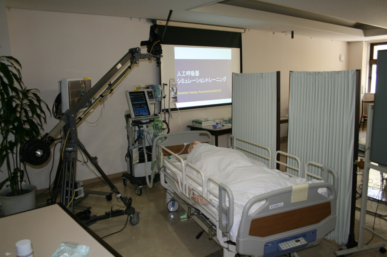 大垣市民病院 呼吸器内科 第2回 大垣 人工呼吸器シミュレーショントレーニング開催