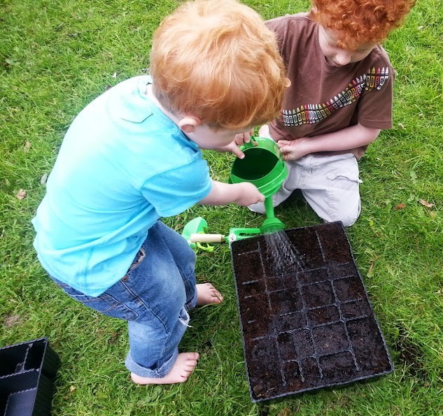 The Brick Castle Kids Grow Wild In The Garden