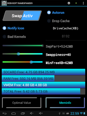 Free Download ROEHSOFT RAM Expander (SWAP) v3.63 APK