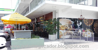 Campeche restaurant La Reina exterior