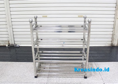 Harga Jasa Pembuatan Rak Sepatu Stainless Terbaru Murah