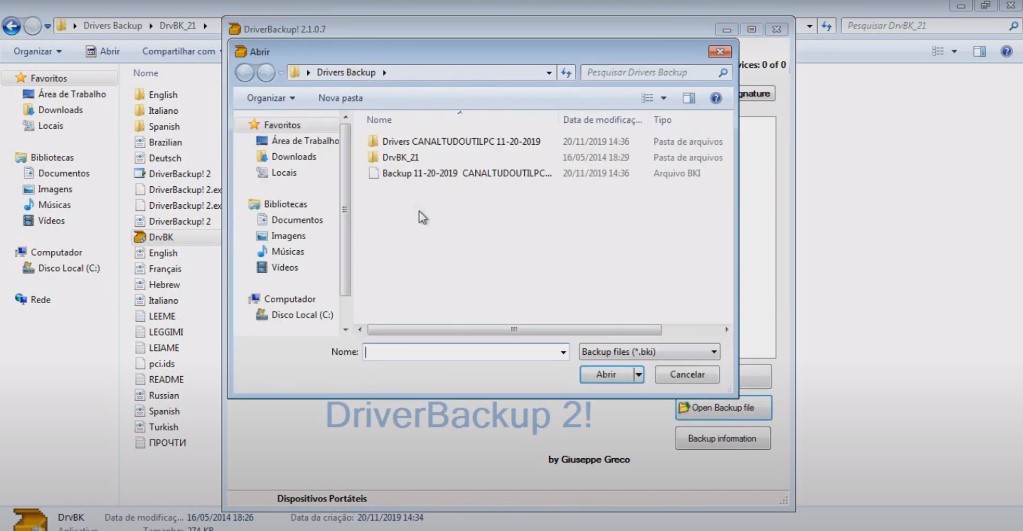 Como fazer backup dos Drivers do seu computador