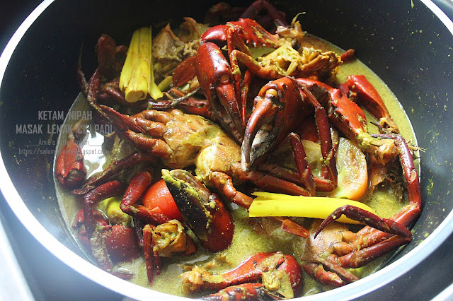 Ketam Nipah Masak Lemak Cili Padi