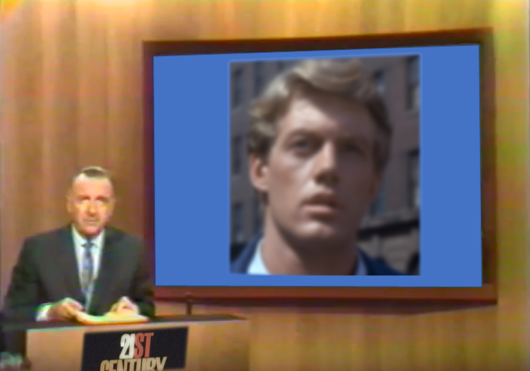 It's About TV Blue" and the mysterious world of the amnesiac