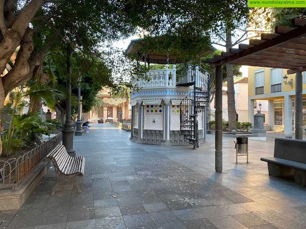 Santa Cruz de La Palma mejora la imagen de la Plaza de la Alameda