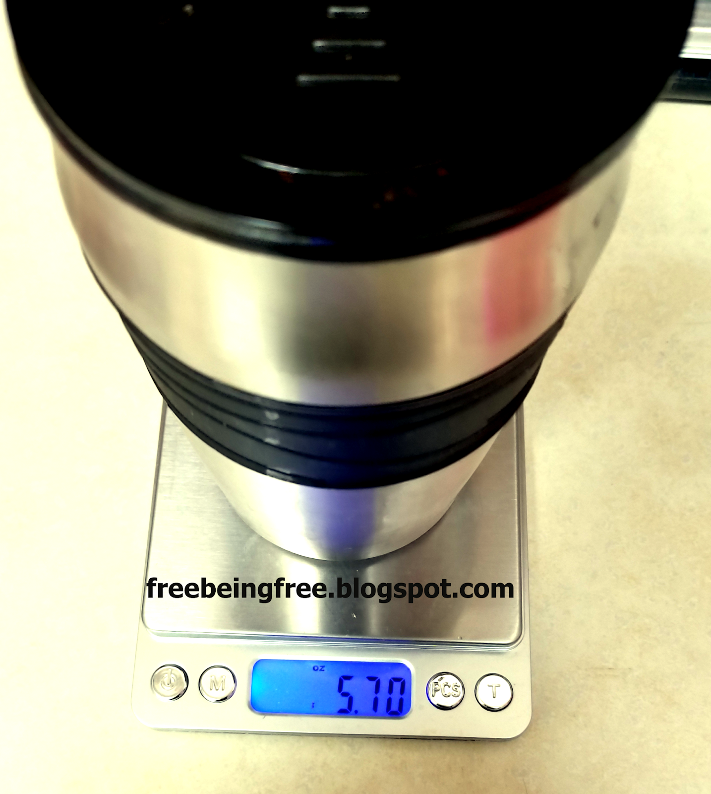 Being Free **REVIEW** Vremi Single Cup Coffee Maker (with 14oz travel