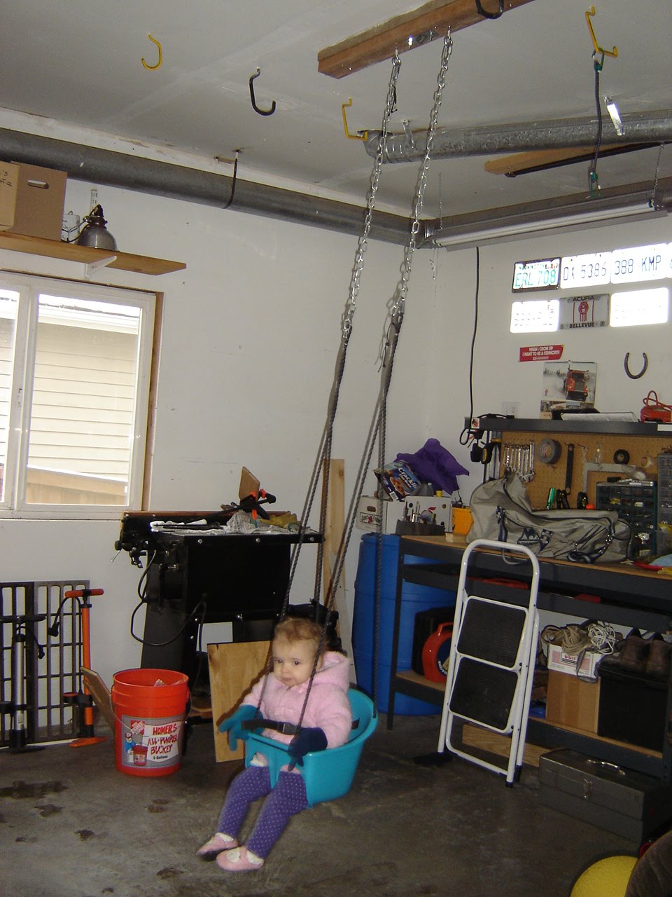 Baby Brainstorm Indoor (Garage) Swing