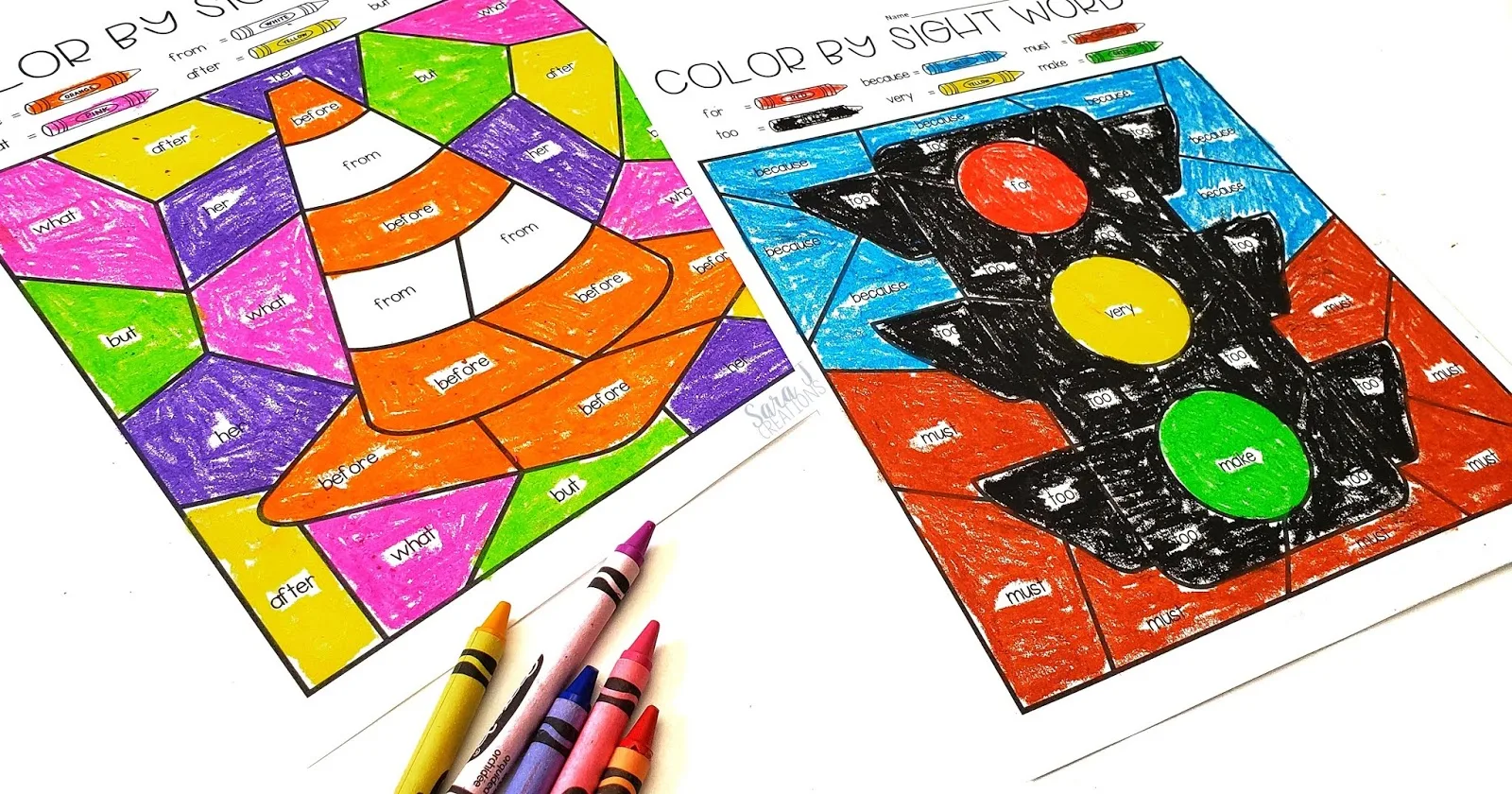Freebie alert. Color by sight word pages that are editable and come with a fun construction theme.