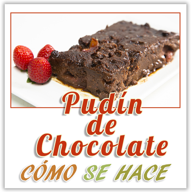 Pudin o budin de pan con chocolate y nueces vídeo receta completo Cocina