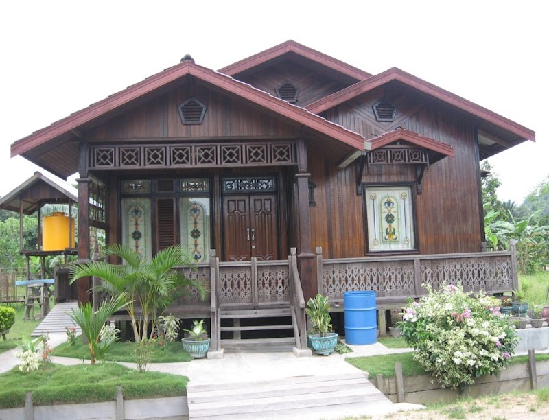 11+ Model Rumah Kayu Sederhana Di Kampung , Konsep Terkini!