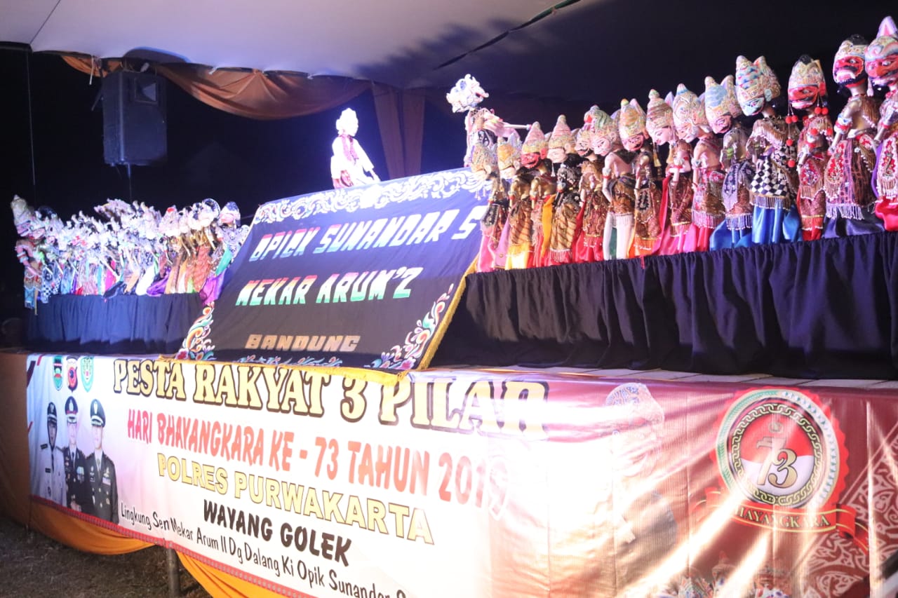 Kandaga Budaya Sunda Warta Ti Kepolisian Warta Atikan Ti Bojong Wayang Golek Milu Ngareuah Reuah Milangkala Bhayangkara Ka 73 Polres Pwk Warta Sunda Online Grup Majalah Warta Sunda