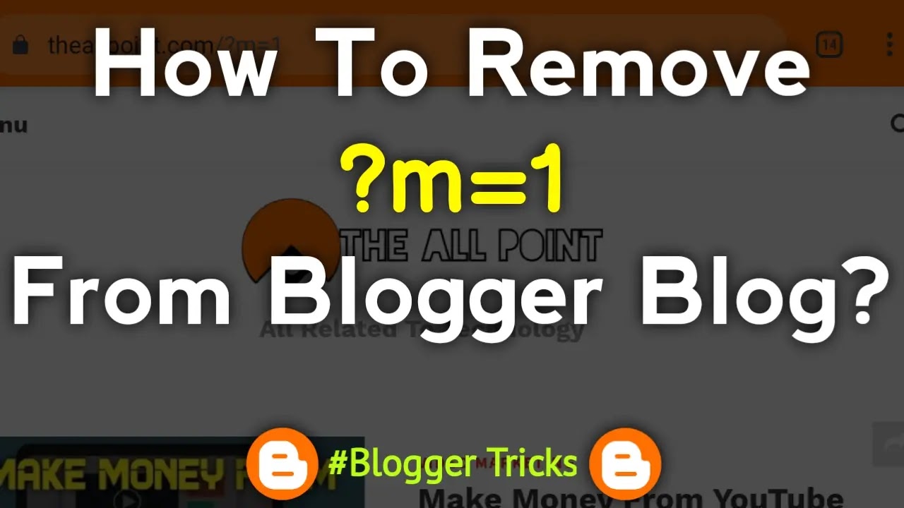 How To Remove ?m=1 From Blogger Blog? With Just A Script How To Remove ?m=1 From Blogger Blog? With Just A Script