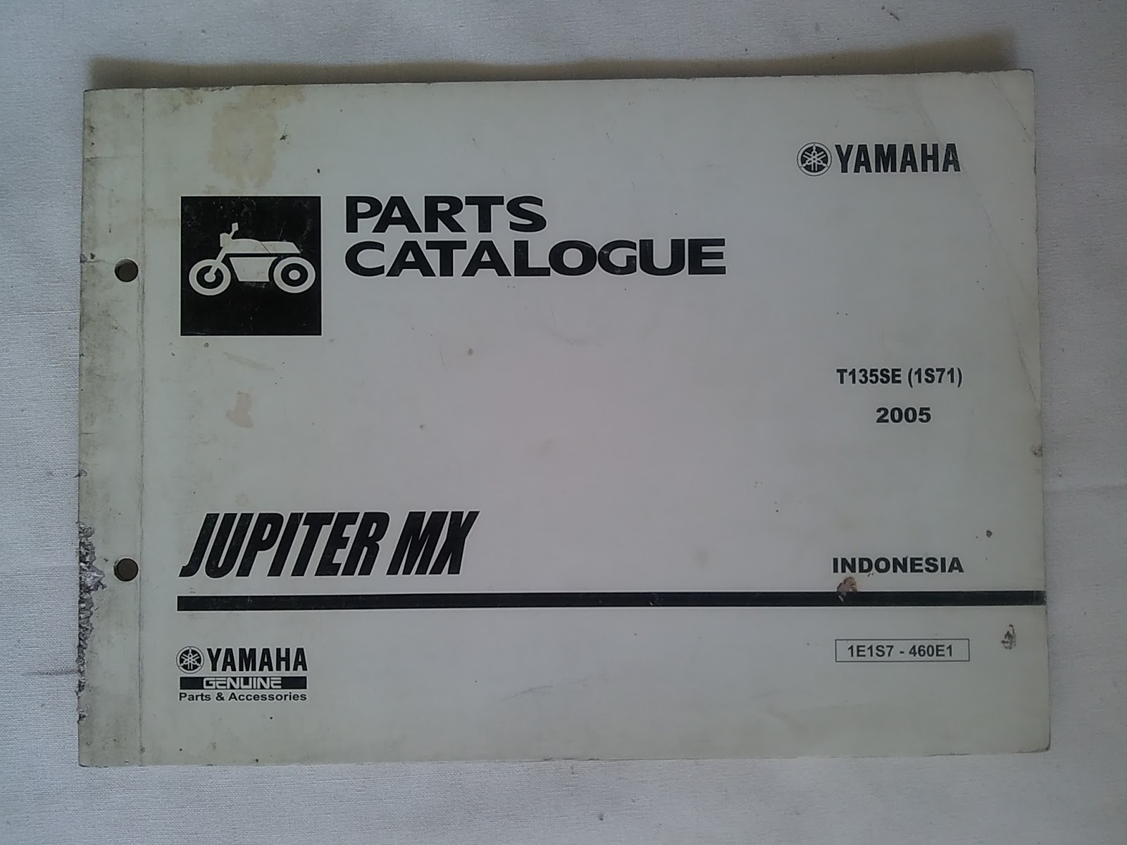 Djejak Masa Yamaha Jupiter MX dan Z Parts Catalogue Original