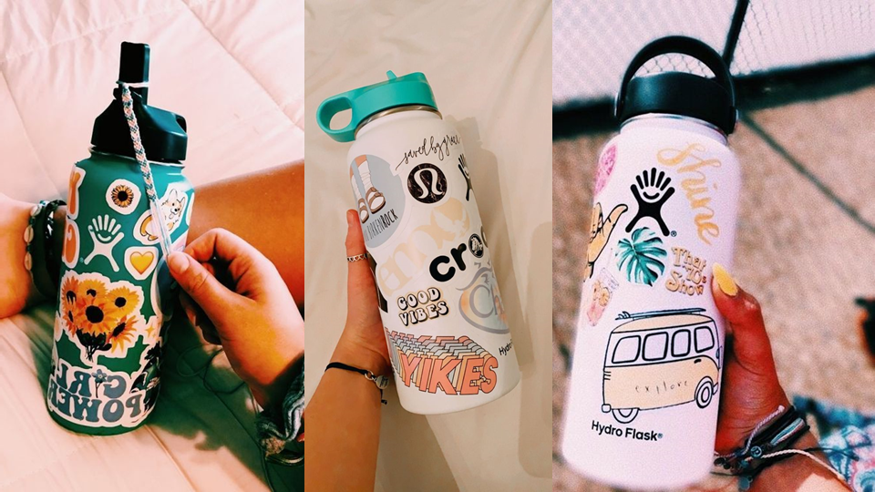 HYDROFLASK STICKERS INSPO Fire Away Paris
