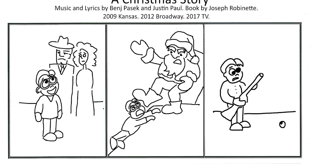 A christmas story, the musical Three Panel Musicals: A Christmas Story