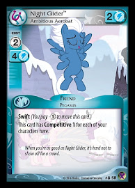 My Little Pony Night Glider, Ambitious Aerobat Marks in Time CCG Card