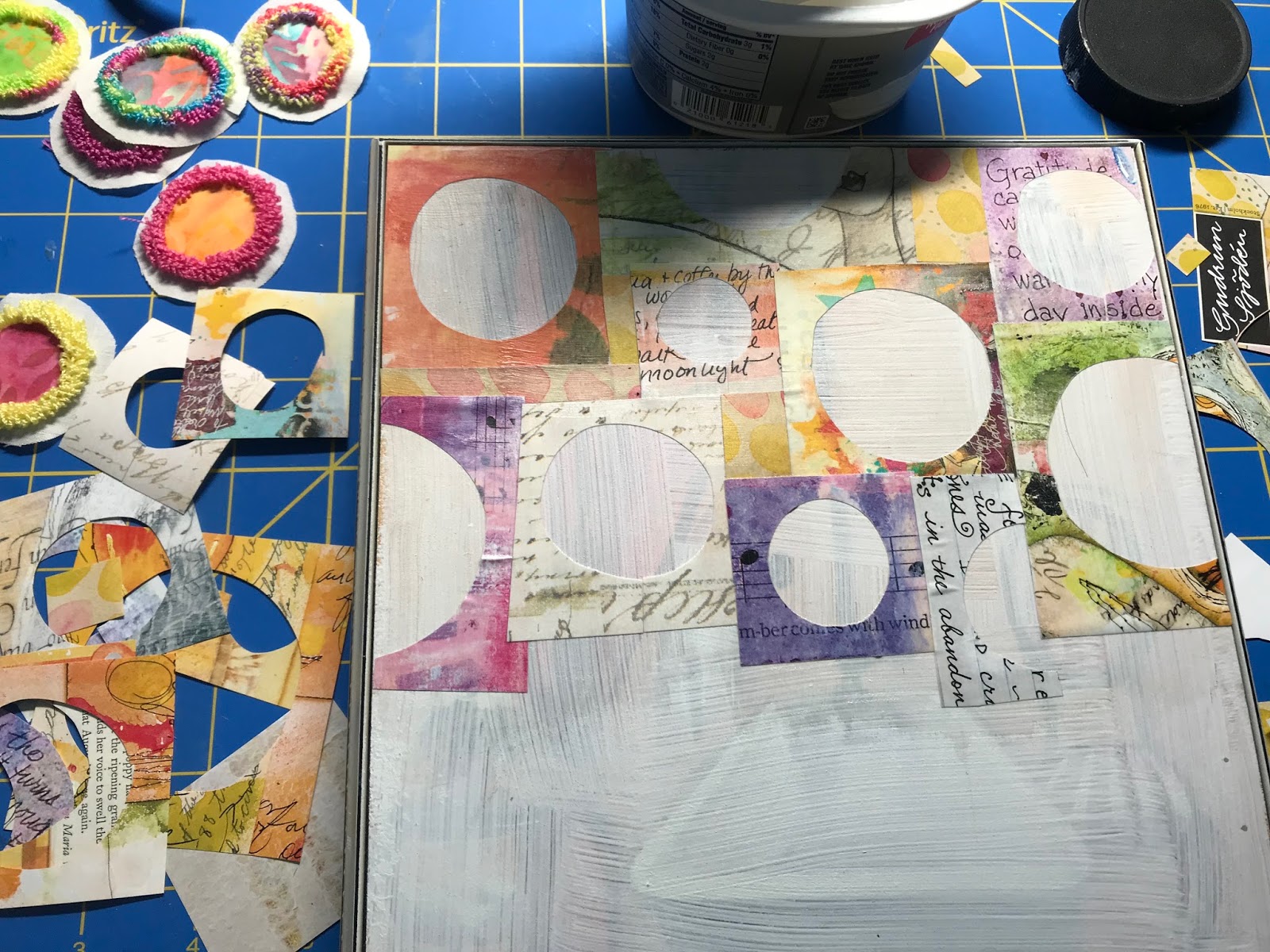 Joyful Puttering Collecting Creating Connecting Circles and Squares Part Two