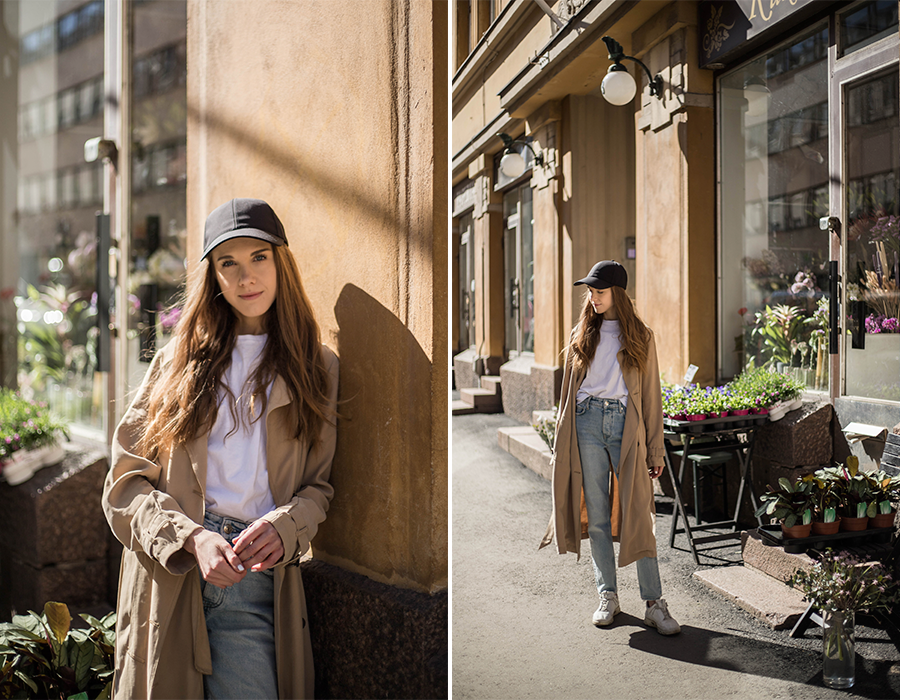 Kuinka näyttää tyylikkäältä lippis päässä // How to look chic wearing a cap