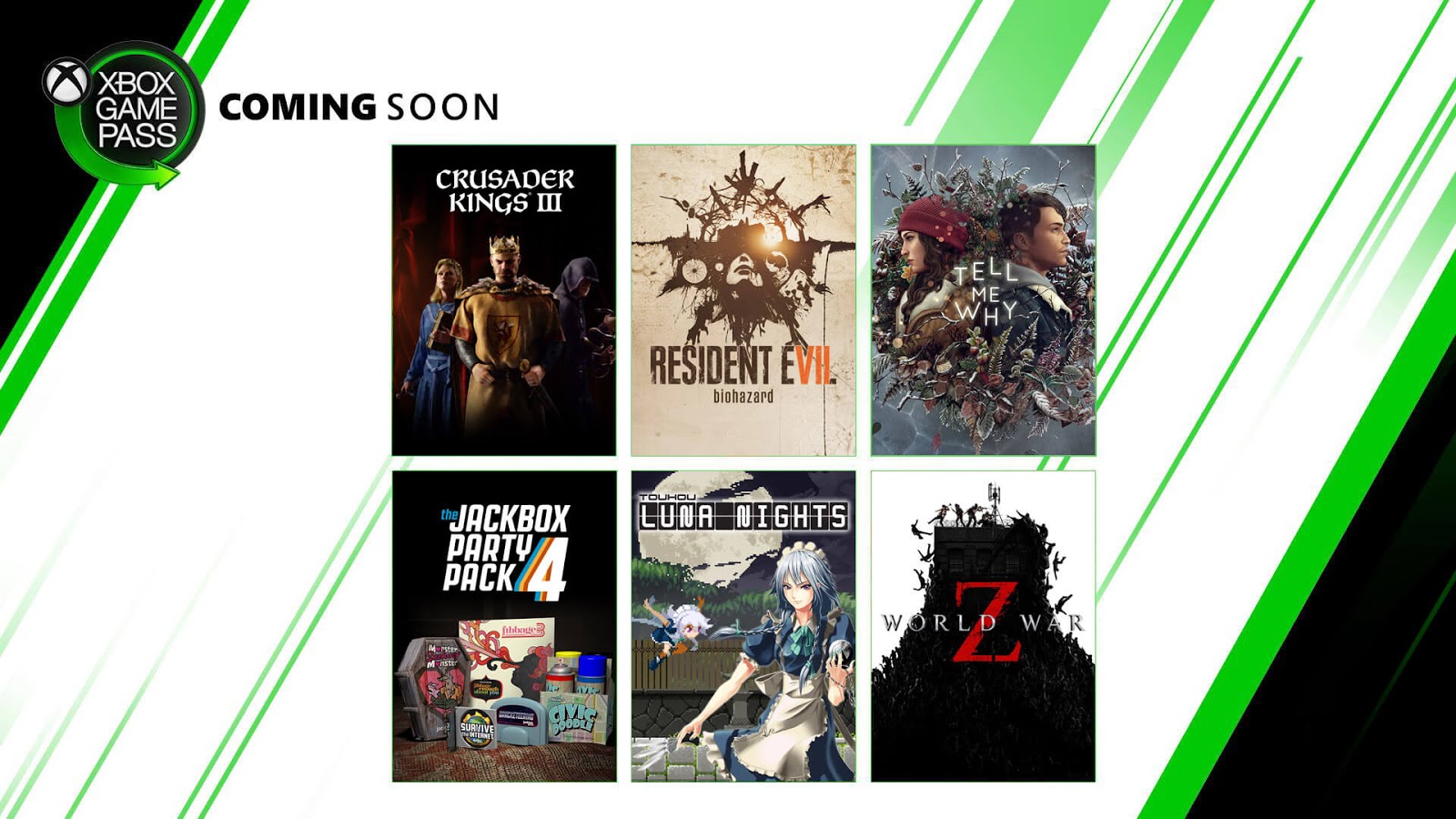 Crusader Kings III, World War Z, Resident Evil 7, and more are coming to  Xbox Game Pass - Neowin