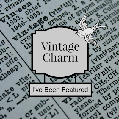 My Thrift Store Addiction Vintage Charm party 